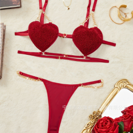 American Sexy Intimates Split Bikini Sexy Pure Color Beautiful Back Swimsuit