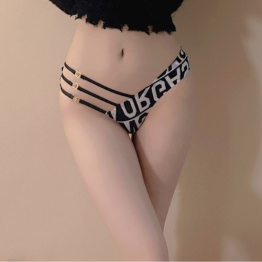 Delicious Sweetheart * Japanese Sexy One-Piece Panties Women's Pure Hot Ice Silk Breathable Thin Non-marking Briefs