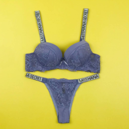 Lace Bra Rhinestone Women's Comfortable Beautiful Back Push-up Adjustable Underwear