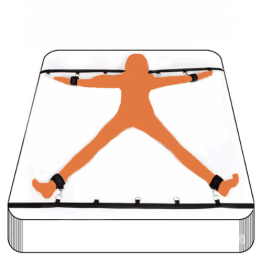 Multi-Circle Plush Bed Straps, Foreign Trade Couple Bed Straps